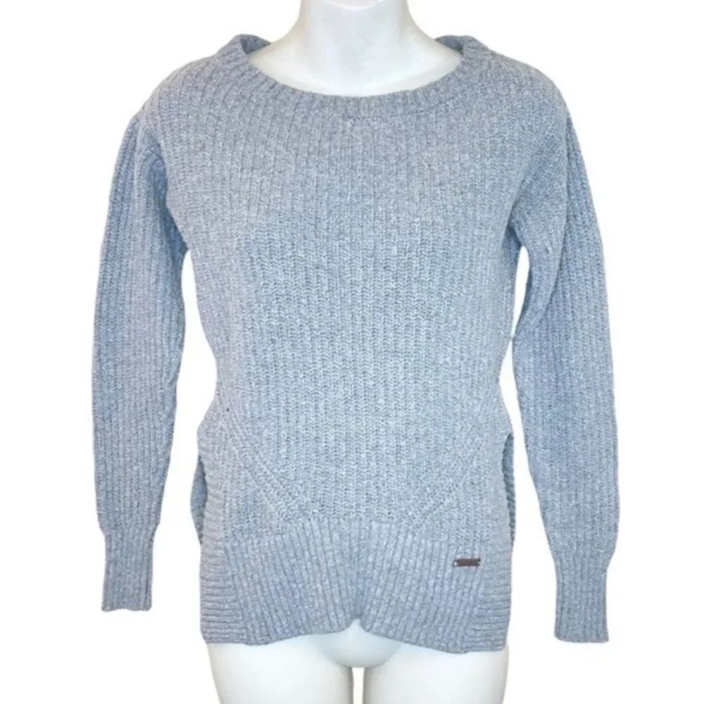 Toms for Target gray wool blend pull over sweater, size extra small - Picture 2 of 6